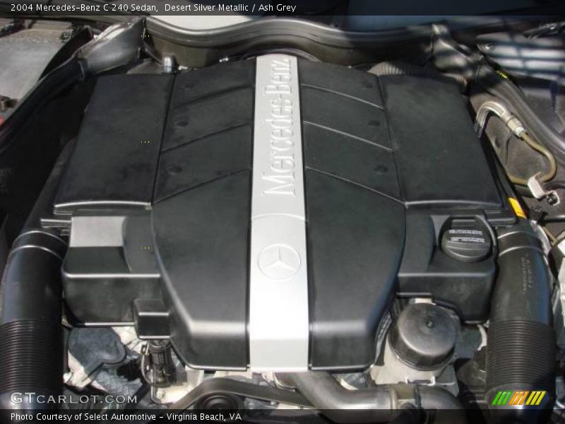 Desert Silver Metallic / Ash Grey 2004 Mercedes-Benz C 240 Sedan
