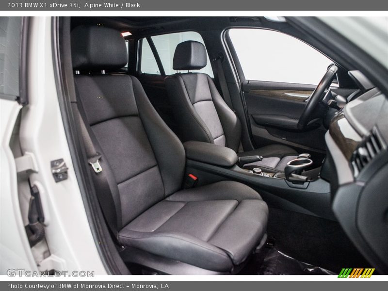 Alpine White / Black 2013 BMW X1 xDrive 35i