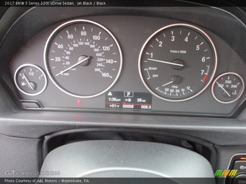  2017 3 Series 320i xDrive Sedan 320i xDrive Sedan Gauges