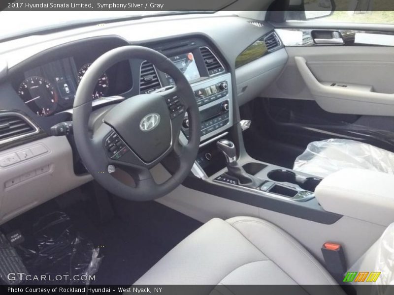 Symphony Silver / Gray 2017 Hyundai Sonata Limited