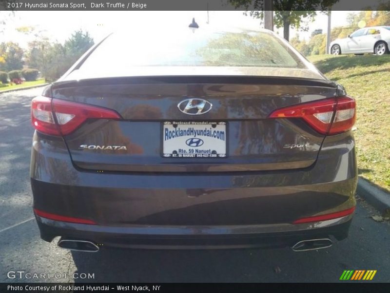 Dark Truffle / Beige 2017 Hyundai Sonata Sport