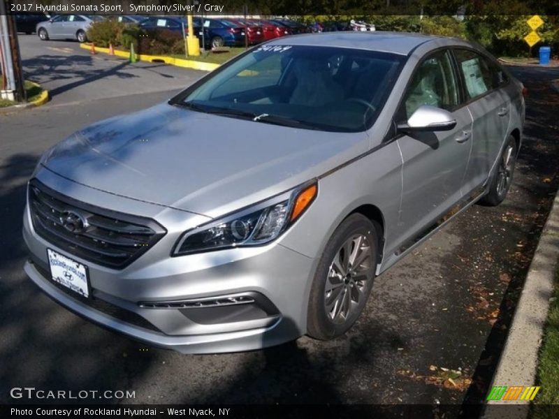 Symphony Silver / Gray 2017 Hyundai Sonata Sport