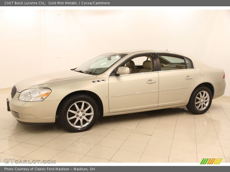 Gold Mist Metallic / Cocoa/Cashmere 2007 Buick Lucerne CXL