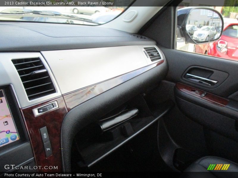 Black Raven / Ebony 2013 Cadillac Escalade ESV Luxury AWD