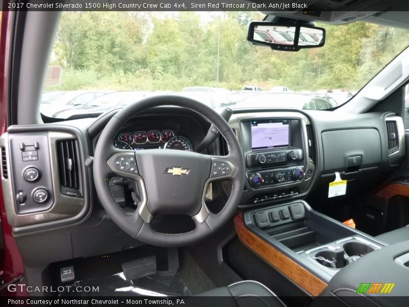 Front Seat of 2017 Silverado 1500 High Country Crew Cab 4x4