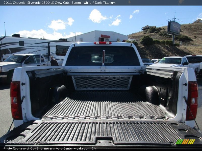 Summit White / Dark Titanium 2011 Chevrolet Silverado 1500 LS Crew Cab