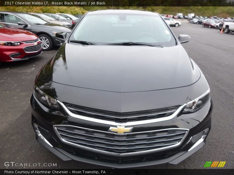 Mosaic Black Metallic / Jet Black 2017 Chevrolet Malibu LT