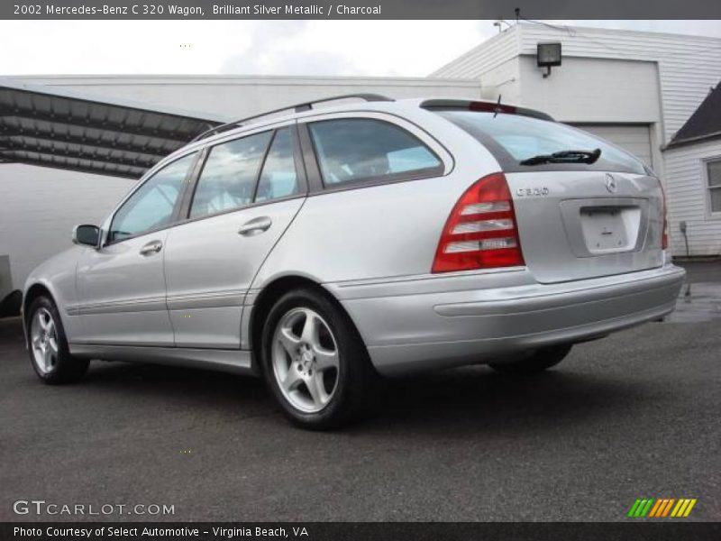 Brilliant Silver Metallic / Charcoal 2002 Mercedes-Benz C 320 Wagon