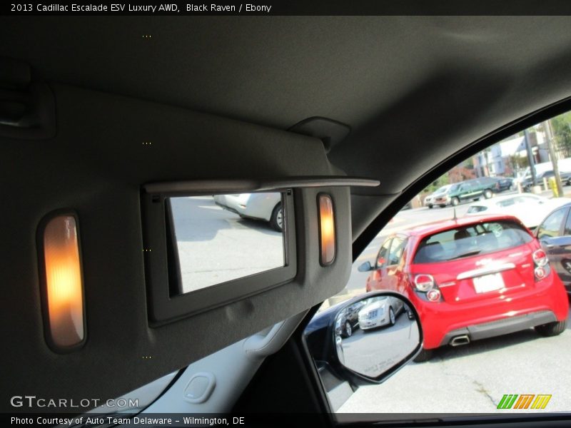 Black Raven / Ebony 2013 Cadillac Escalade ESV Luxury AWD