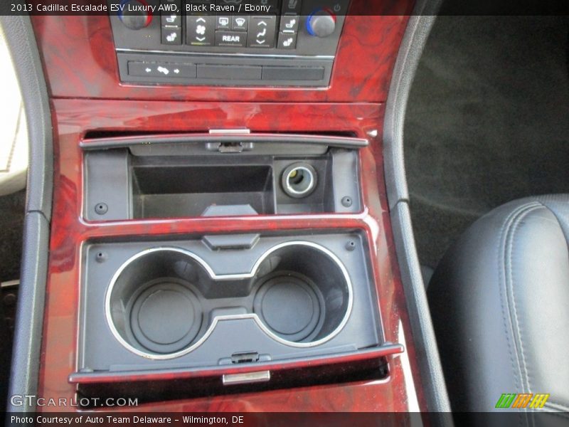 Black Raven / Ebony 2013 Cadillac Escalade ESV Luxury AWD