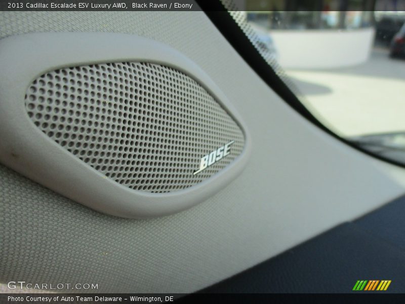 Black Raven / Ebony 2013 Cadillac Escalade ESV Luxury AWD