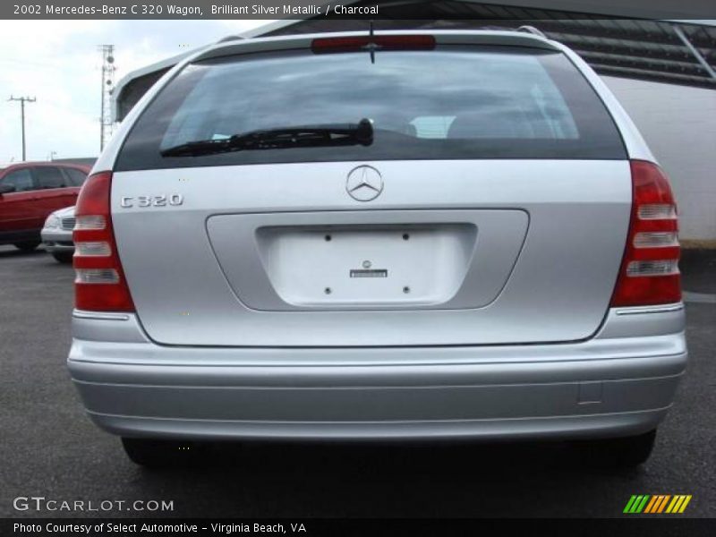 Brilliant Silver Metallic / Charcoal 2002 Mercedes-Benz C 320 Wagon