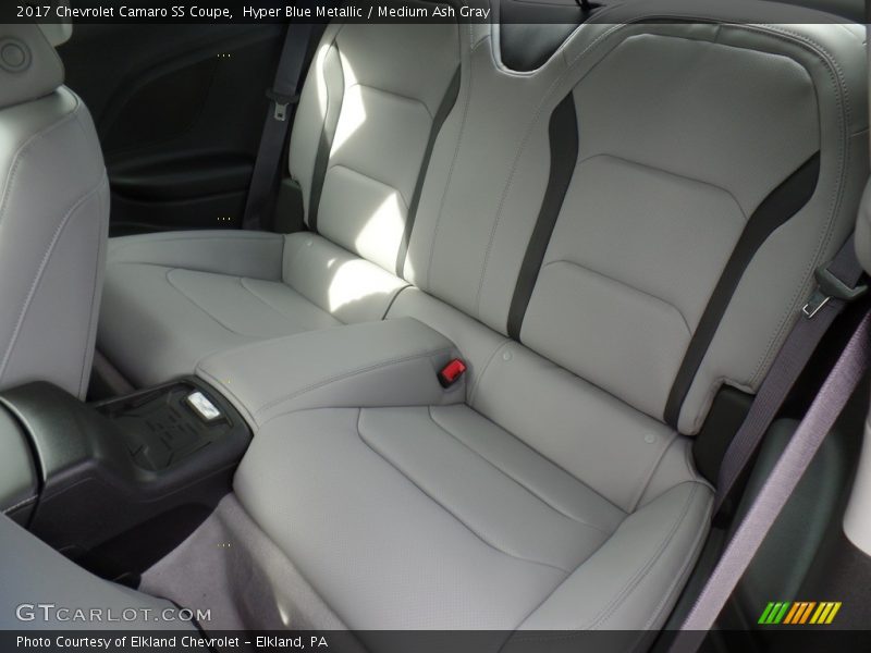 Hyper Blue Metallic / Medium Ash Gray 2017 Chevrolet Camaro SS Coupe