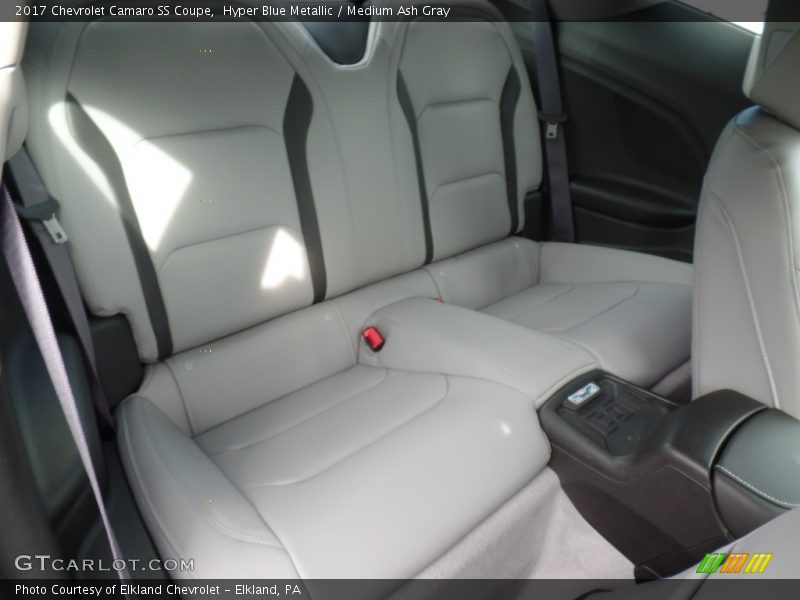Hyper Blue Metallic / Medium Ash Gray 2017 Chevrolet Camaro SS Coupe