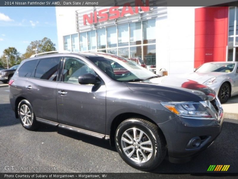 Dark Slate / Almond 2014 Nissan Pathfinder SV AWD