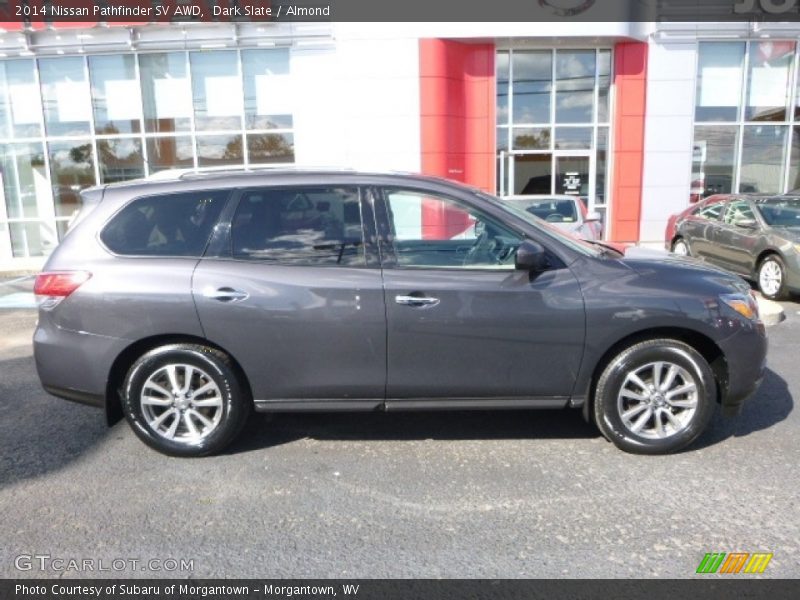 Dark Slate / Almond 2014 Nissan Pathfinder SV AWD