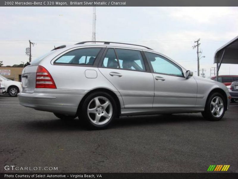 Brilliant Silver Metallic / Charcoal 2002 Mercedes-Benz C 320 Wagon