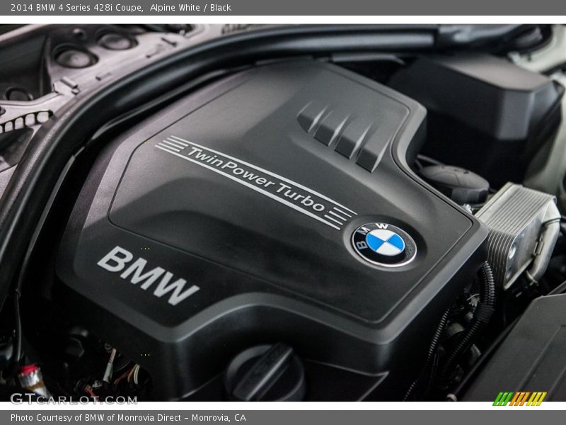  2014 4 Series 428i Coupe Engine - 2.0 Liter DI TwinPower Turbocharged DOHC 16-Valve VVT 4 Cylinder