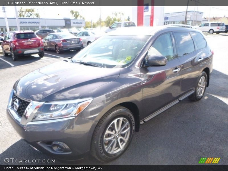 Dark Slate / Almond 2014 Nissan Pathfinder SV AWD