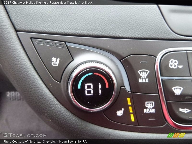 Controls of 2017 Malibu Premier