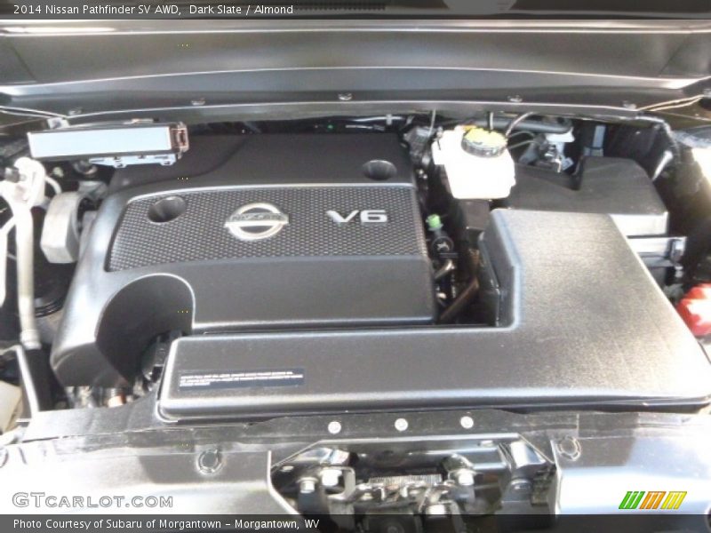 Dark Slate / Almond 2014 Nissan Pathfinder SV AWD
