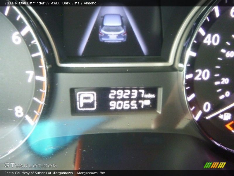 Dark Slate / Almond 2014 Nissan Pathfinder SV AWD
