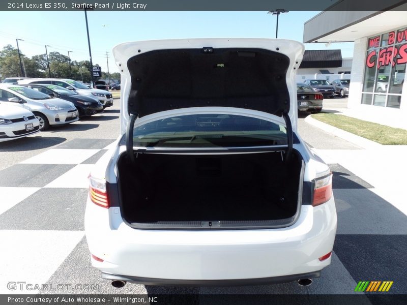 Starfire Pearl / Light Gray 2014 Lexus ES 350