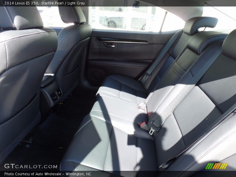 Starfire Pearl / Light Gray 2014 Lexus ES 350