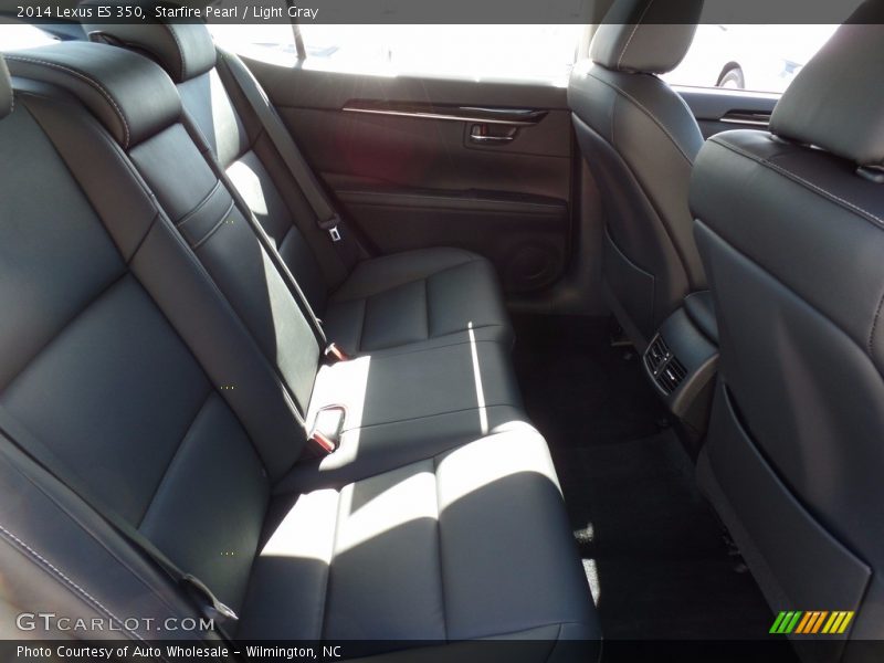 Starfire Pearl / Light Gray 2014 Lexus ES 350
