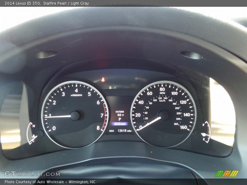Starfire Pearl / Light Gray 2014 Lexus ES 350