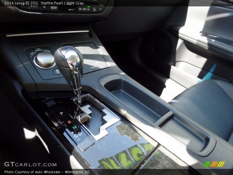 Starfire Pearl / Light Gray 2014 Lexus ES 350