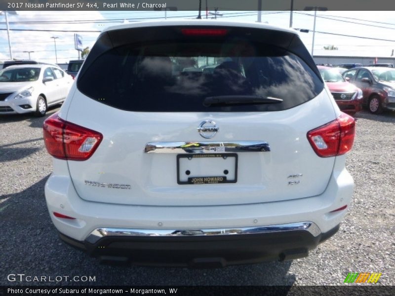 Pearl White / Charcoal 2017 Nissan Pathfinder SV 4x4