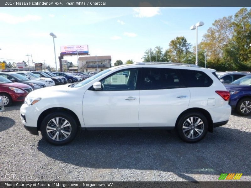 Pearl White / Charcoal 2017 Nissan Pathfinder SV 4x4