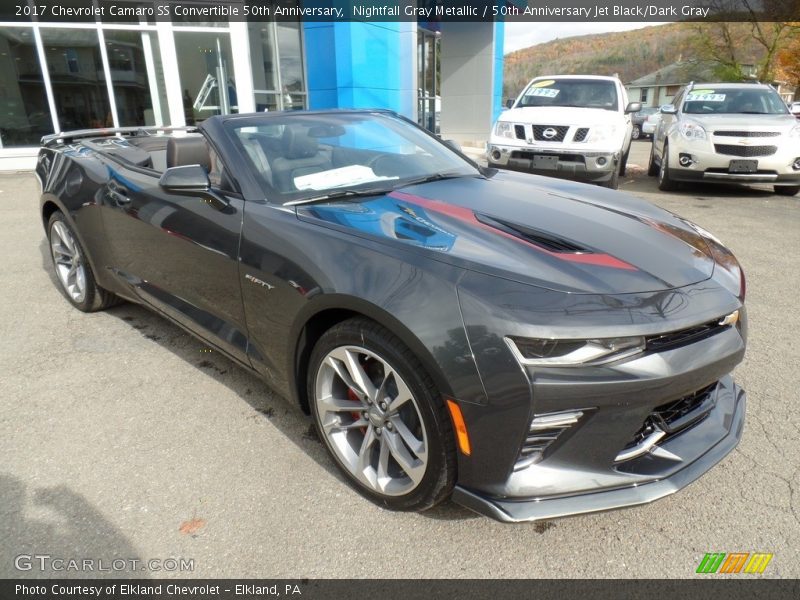 Front 3/4 View of 2017 Camaro SS Convertible 50th Anniversary