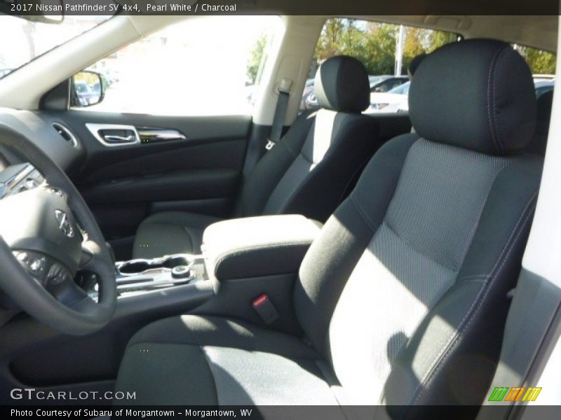 Pearl White / Charcoal 2017 Nissan Pathfinder SV 4x4