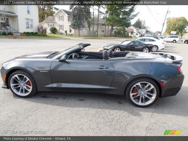  2017 Camaro SS Convertible 50th Anniversary Nightfall Gray Metallic