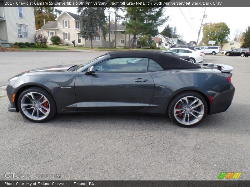  2017 Camaro SS Convertible 50th Anniversary Nightfall Gray Metallic