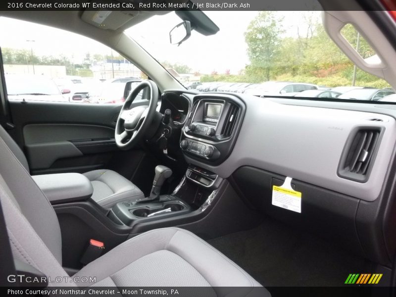 Red Rock Metallic / Jet Black/Dark Ash 2016 Chevrolet Colorado WT Extended Cab