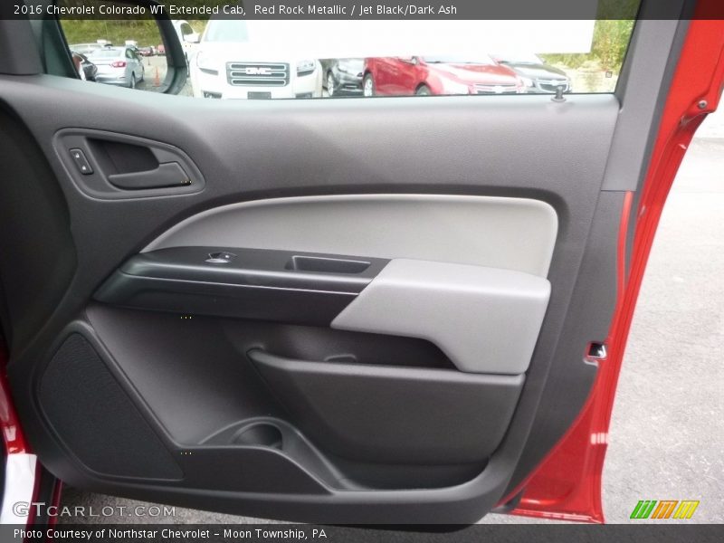 Red Rock Metallic / Jet Black/Dark Ash 2016 Chevrolet Colorado WT Extended Cab