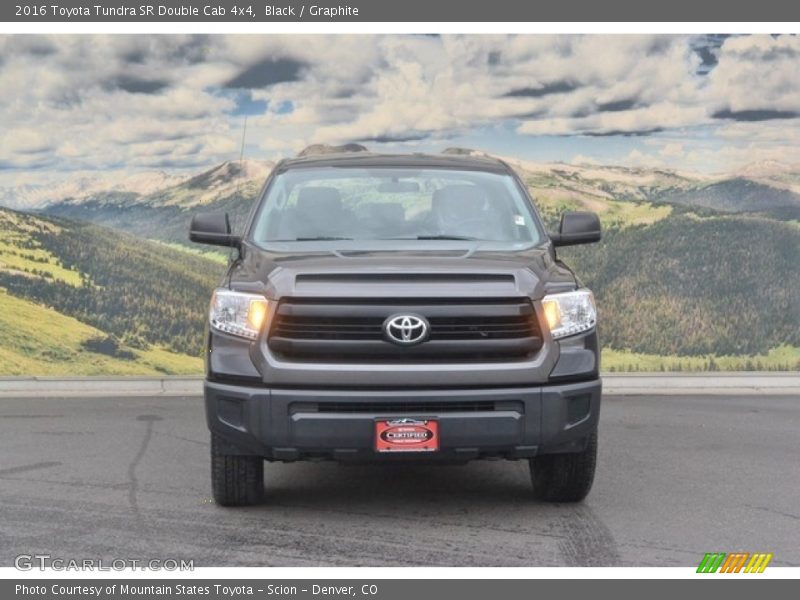 Black / Graphite 2016 Toyota Tundra SR Double Cab 4x4