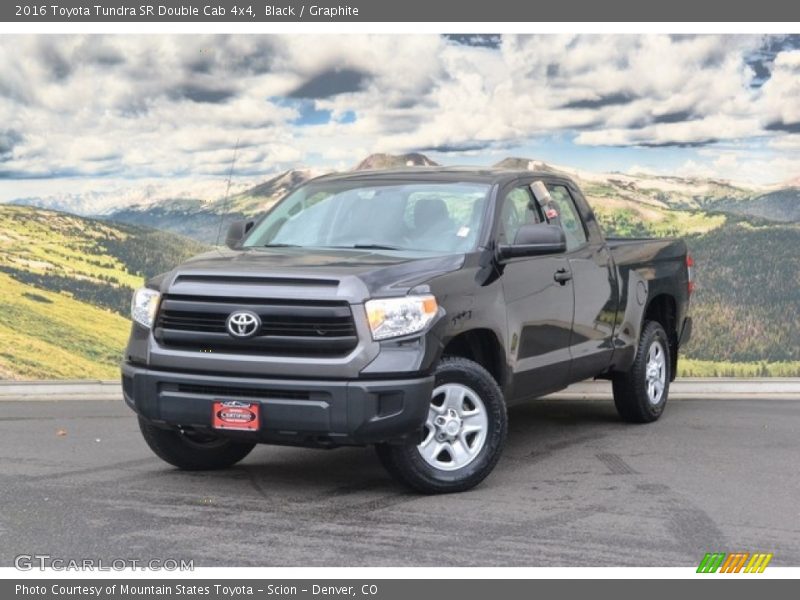 Black / Graphite 2016 Toyota Tundra SR Double Cab 4x4