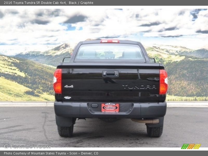 Black / Graphite 2016 Toyota Tundra SR Double Cab 4x4