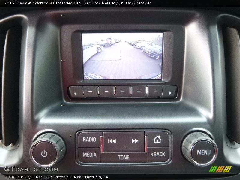 Red Rock Metallic / Jet Black/Dark Ash 2016 Chevrolet Colorado WT Extended Cab