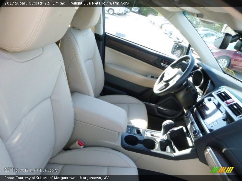 Twilight Blue Metallic / Warm Ivory 2017 Subaru Outback 2.5i Limited