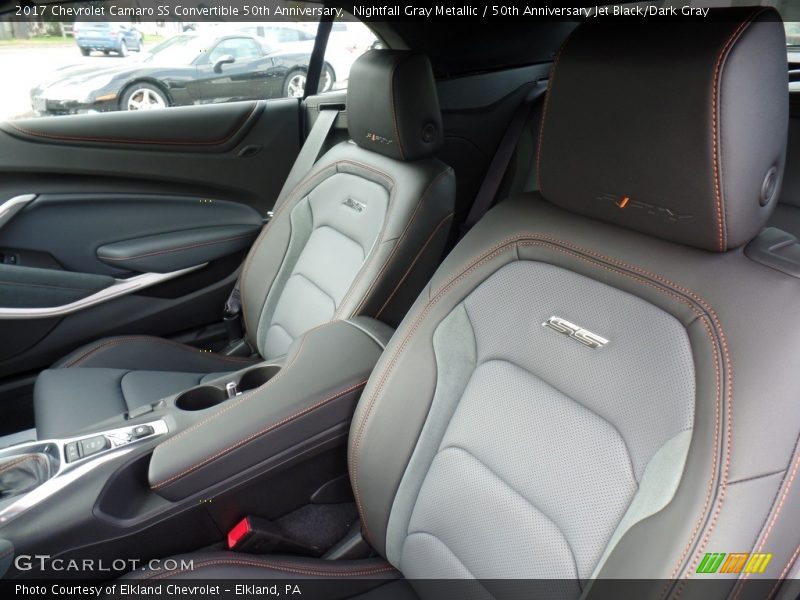 Front Seat of 2017 Camaro SS Convertible 50th Anniversary