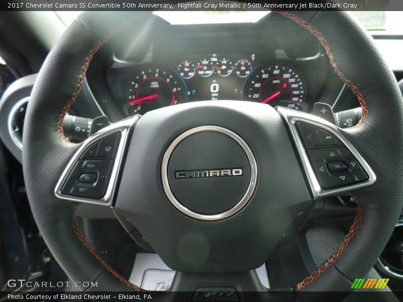  2017 Camaro SS Convertible 50th Anniversary Steering Wheel