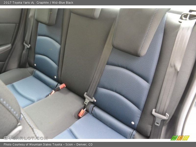 Graphite / Mid-Blue Black 2017 Toyota Yaris iA
