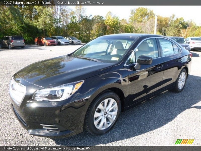 Crystal Black Silica / Warm Ivory 2017 Subaru Legacy 2.5i Premium