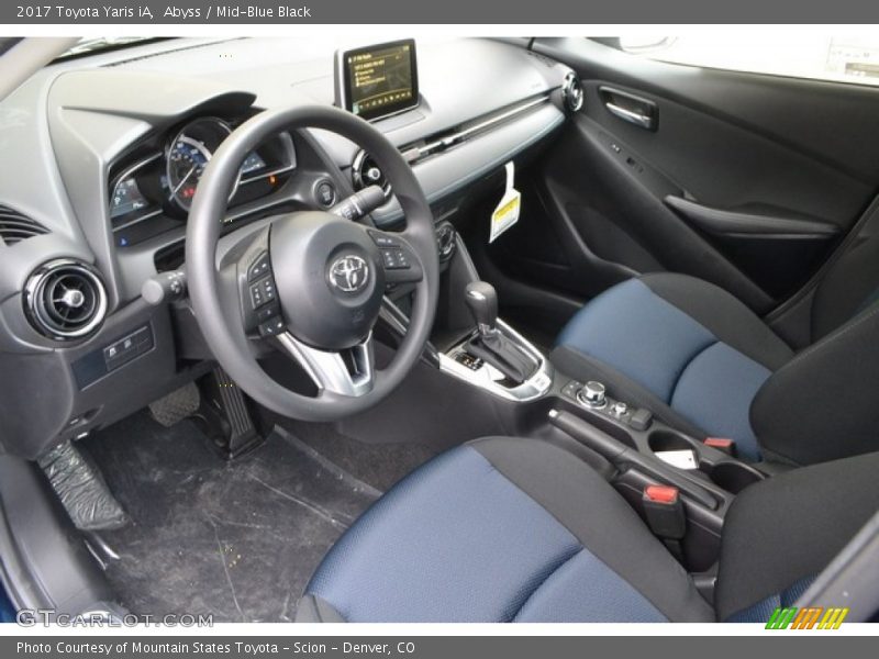 Abyss / Mid-Blue Black 2017 Toyota Yaris iA