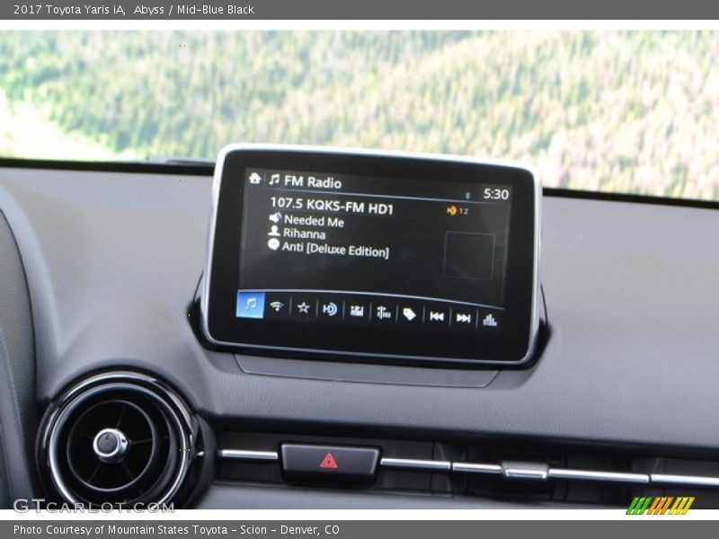 Abyss / Mid-Blue Black 2017 Toyota Yaris iA